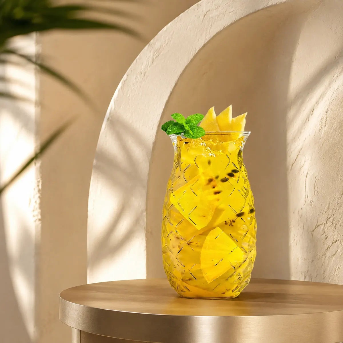 Morveniq Pineapple Piña Colada Glasses