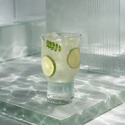 Morveniq Tulip Base Glass Tumbler
