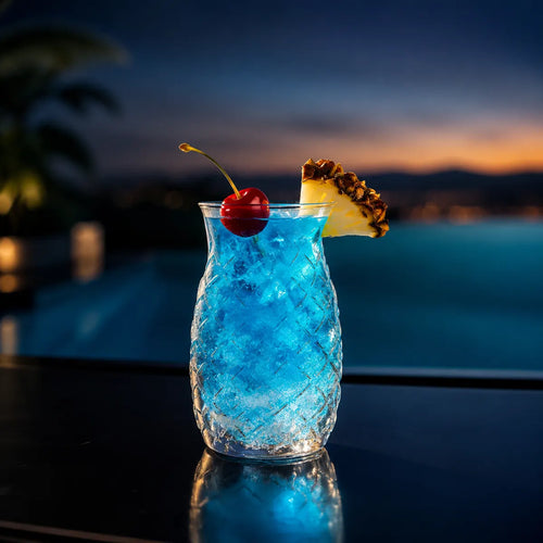 Morveniq Pineapple Piña Colada Glasses