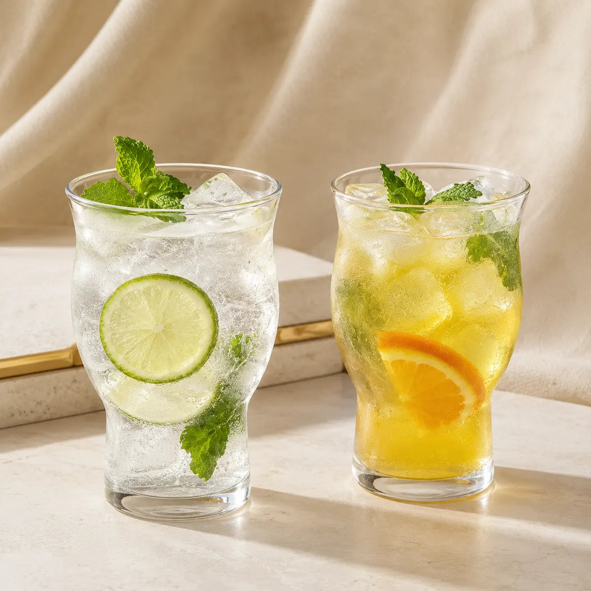Morveniq Tulip Base Glass Tumbler