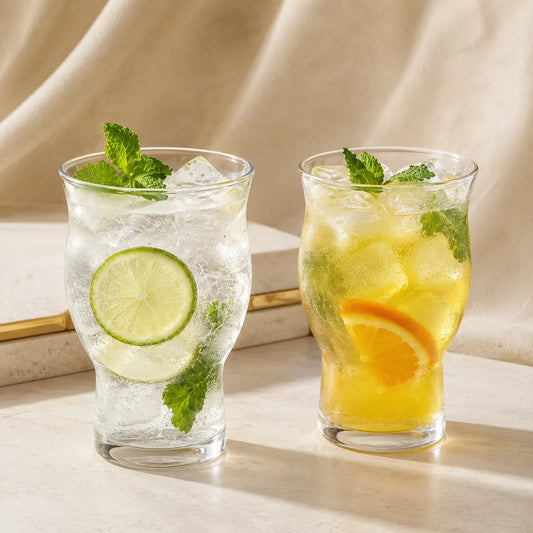 Morveniq Tulip Base Glass Tumbler